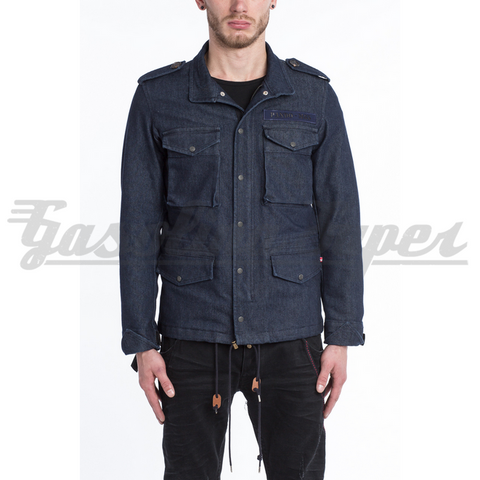 Casaco PANDO MOTO M65 Indigo