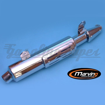 Panela de escape Marving para Honda XRV 750 Africa Twin 1996