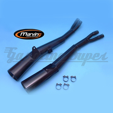 Panela de escape Marving para Suzuki GSX 550 ES / EF 1983> (par)