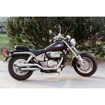 Panela de escape Marving para Suzuki VZ 800 Marauder 1997/98 (par)