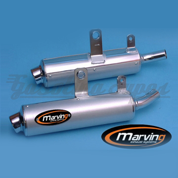 Panela de escape Marving para Suzuki DR 800 BIG 91 (par)