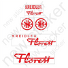 Kit autocolante para Kreidler Florett