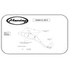 Panela de escape Marving para Honda XL 500 R