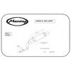 Panela de escape Marving para Honda XL 600 LM/RM