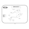Panela de escape Marving para Honda SLR 650 97> (par)