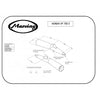 Panela de escape Marving para Honda VF 750 S (par)