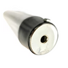 Panela de escape Zundapp 2/3 v modelo moderno preto
