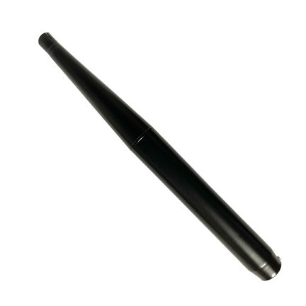 Panela de escape Zundapp 2/3 v modelo moderno preto
