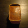 Bolsa de bateria em pele