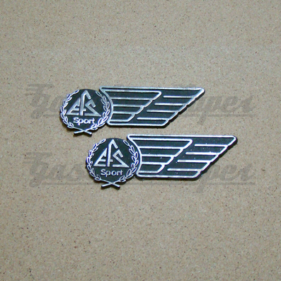 Conjunto de emblemas de mala de ferramenta EFS Sport