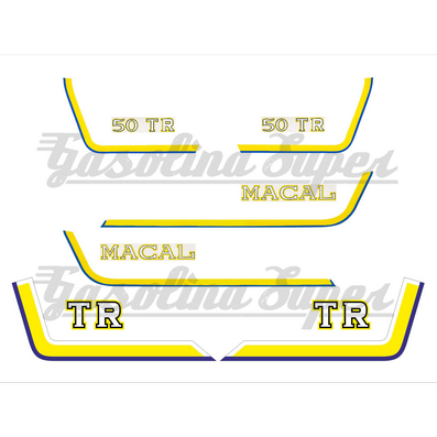 Kit de autocolantes para MACAL TR