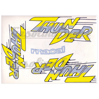 Kit de autocolantes para Macal Thunder