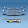 Guiador Drag Bar preto com indicadores integrados