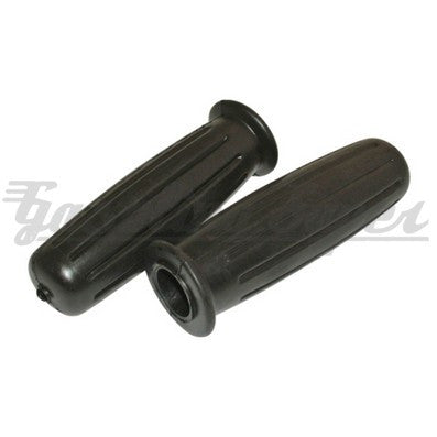 Punhos (grips) tipo AMAL pretos 7/8" (22mm)