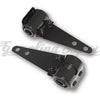 Suporte de farol universal preto, 30-38mm