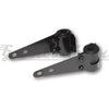 Suporte de farol universal preto, 30-38mm