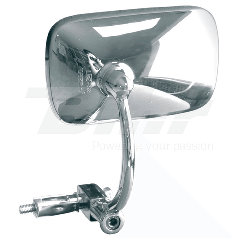 Espelho retrovisor para punho universal, cromado Café Racer