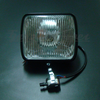 Farol rectangular vidro branco