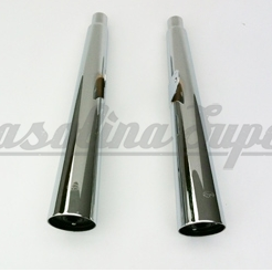 Panela de escape Marving para Honda CBX 450 Nighthawk (par)