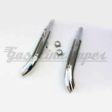 Panela de escape Marving para Honda VF 750 Custom (par)