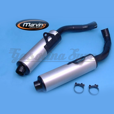 Panela de escape Marving para Honda VFR 750 F 88/89 (par)