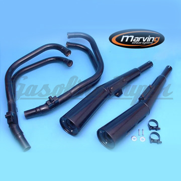 Sistema de escape Sport 4/2 Marving para Honda CB 900 F 1982
