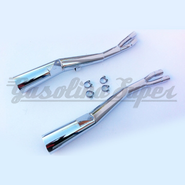 Panela de escape Marving para Suzuki GSX 550 E 1983> (par)