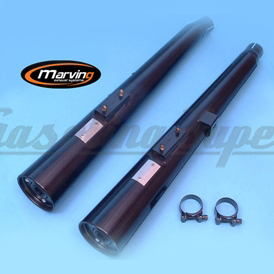 Panela de escape Marving para Suzuki GSX 550 Katana 1981> (par)