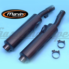 Panela de escape Marving para Suzuki GSX 600 F 1988/97 (par)
