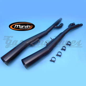 Panela de escape Marving para Suzuki GSX 750 ES / EF 1985> (par)