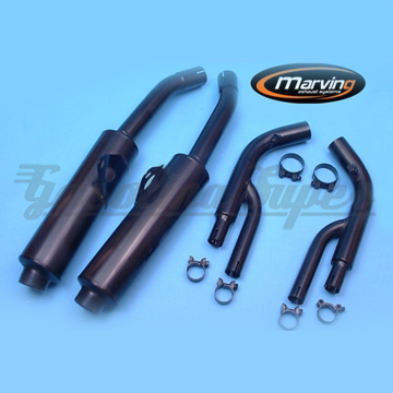 Panela de escape Marving para Suzuki GSX 750 R 1988 (par)