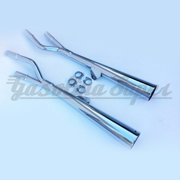 Panela de escape Marving para Suzuki GS 850 G 1981 (par)