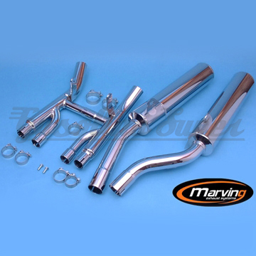 Panela de escape Marving para Suzuki GSX 1100 G 1991> (par)