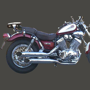 Panela de escape Marving para Yamaha XV 250 Virago (conj.)