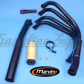 Sistema de escape Racing 4/1 Marving para Yamaha XJ 600 1984>