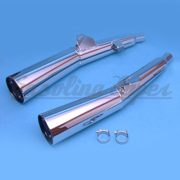 Panela de escape Marving para Yamaha XJ 750 1984/1989 (par)