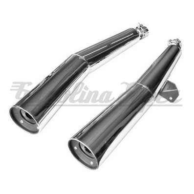 Panela de escape Marving para Yamaha XJ 750 SECA 1982/1983 (par)