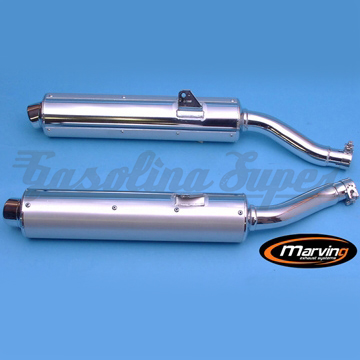 Panela de escape Marving para Yamaha TRX 850 1996> (par)