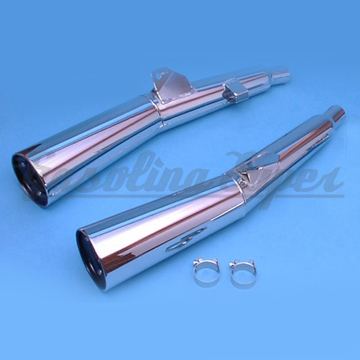 Panela de escape Marving para Yamaha XJ 900 1983/1990 (par)