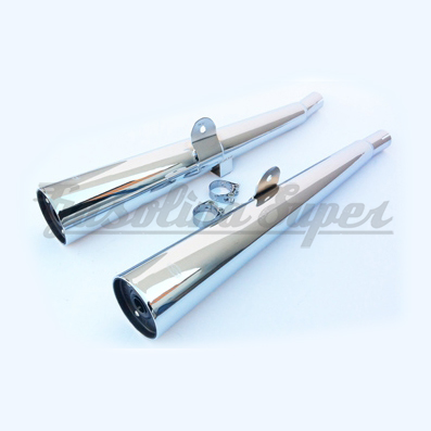 Panela de escape Marving para Kawasaki Z 350 (par)