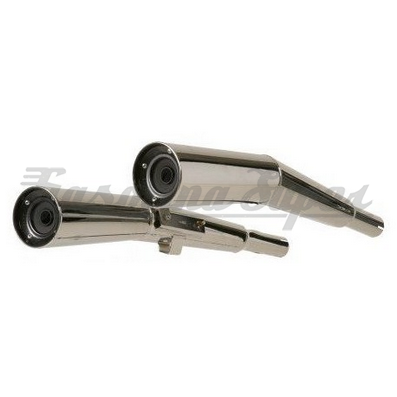Panela de escape Marving para Kawasaki Z 450 LTD (par)